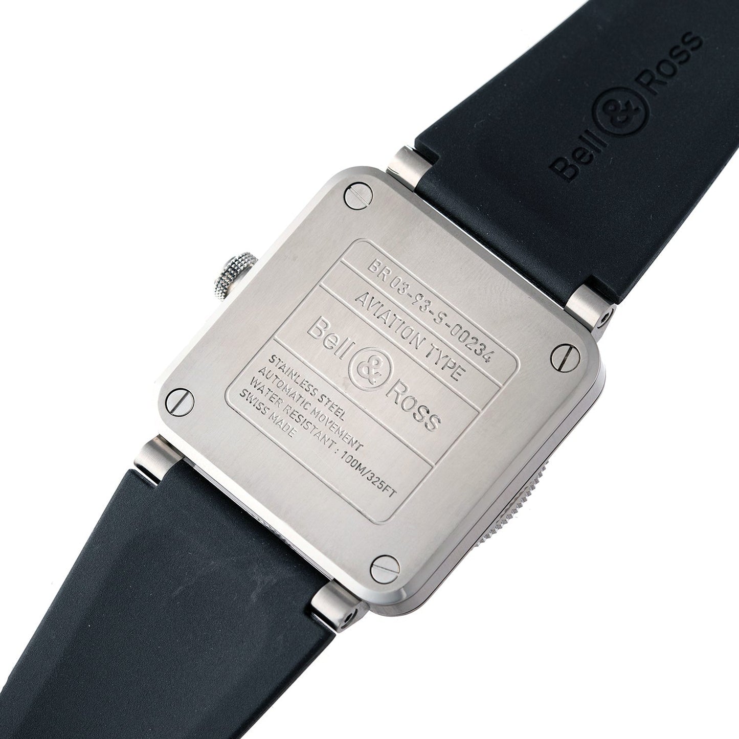 Bell & Ross - BR03 - 93 GMT (BR0393 - BL - ST/SCA)