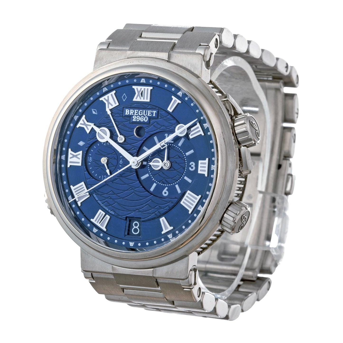 Breguet - Marine Alarme Musicale White Gold (5547BB/Y2/BZ0)