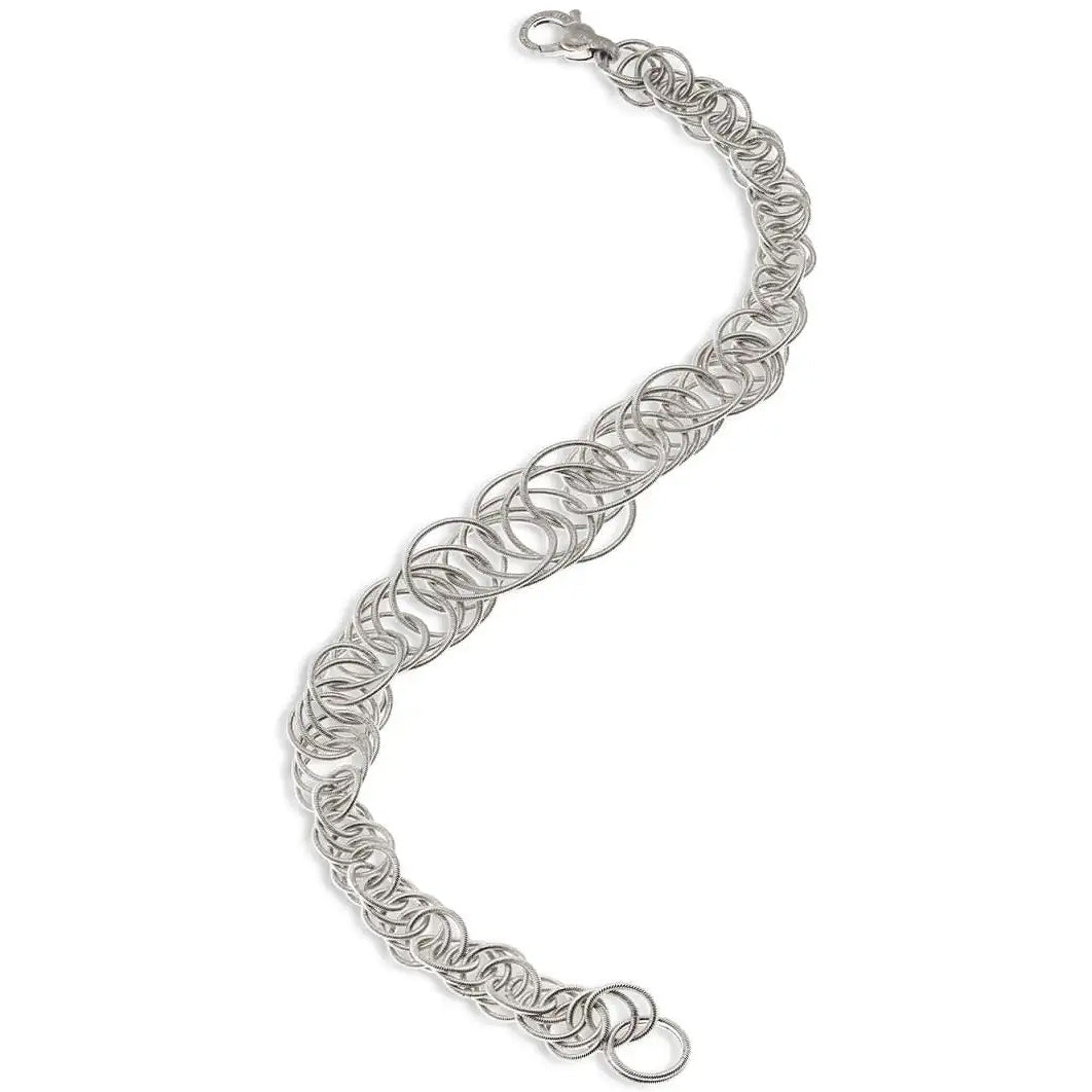 Buccellati - 18k White Gold Hawaii Link Bracelet