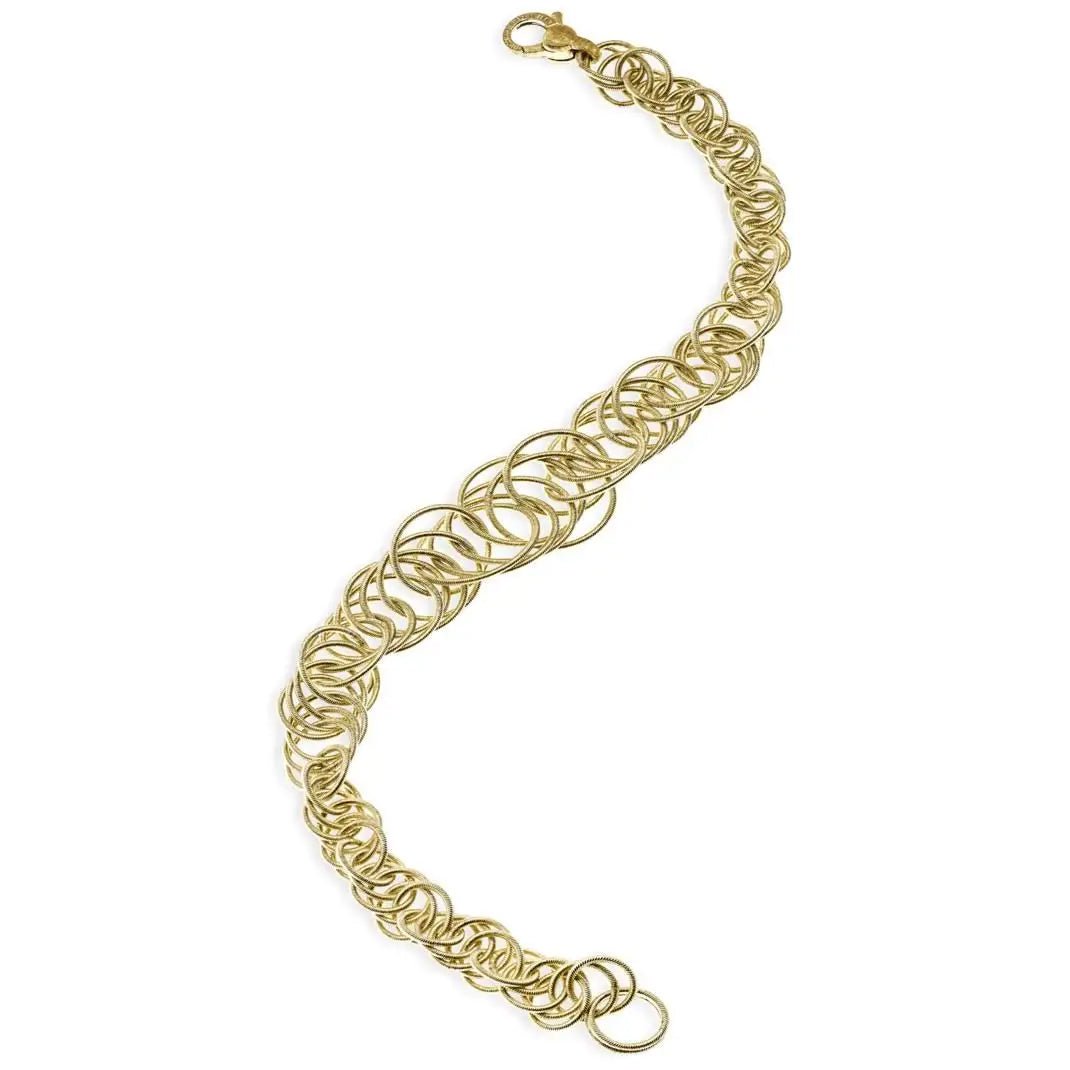 Buccellati - 18k Yellow Gold Hawaii Link Bracelet