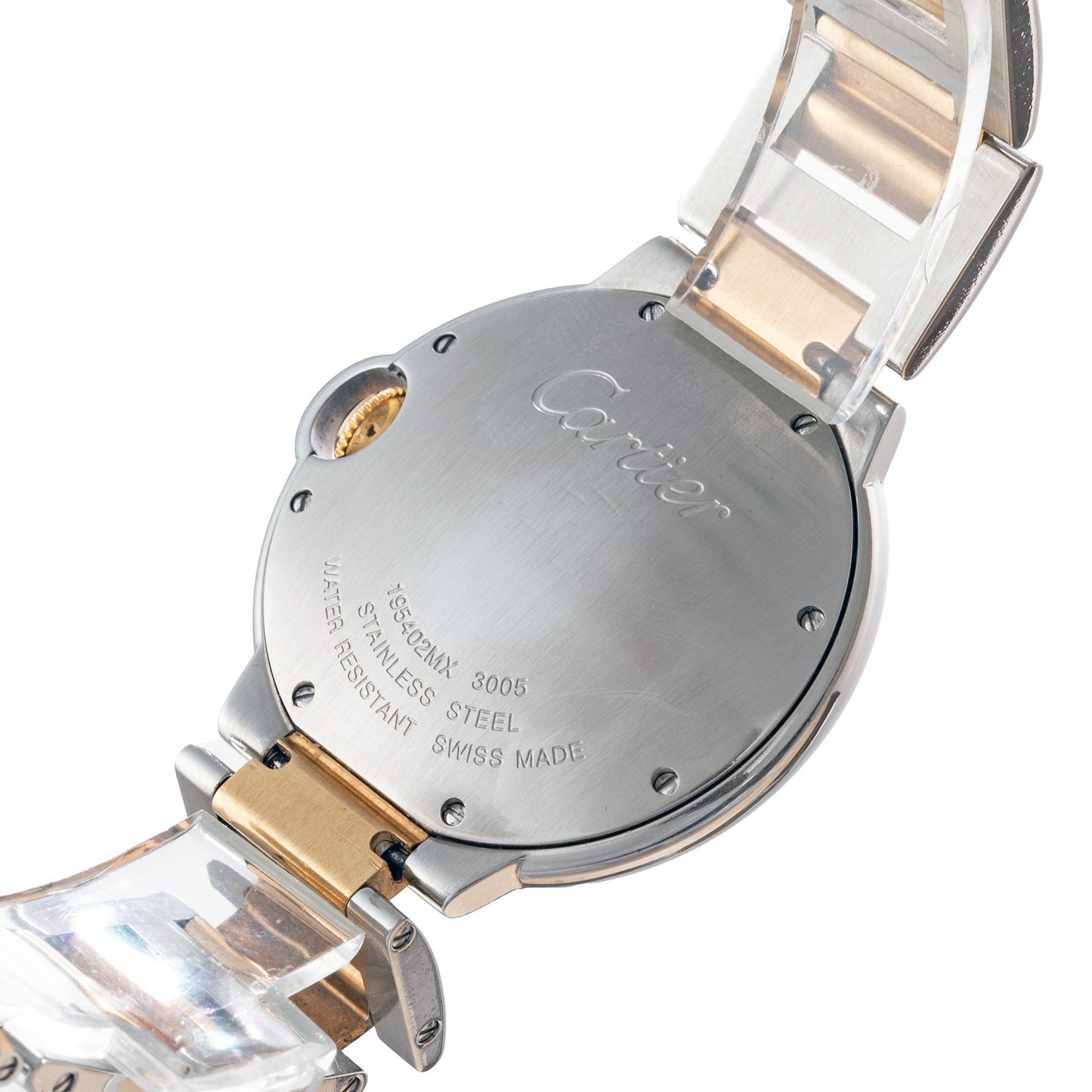 Cartier - Ballon Bleu 36 Steel Yellow Gold (W69008Z3)