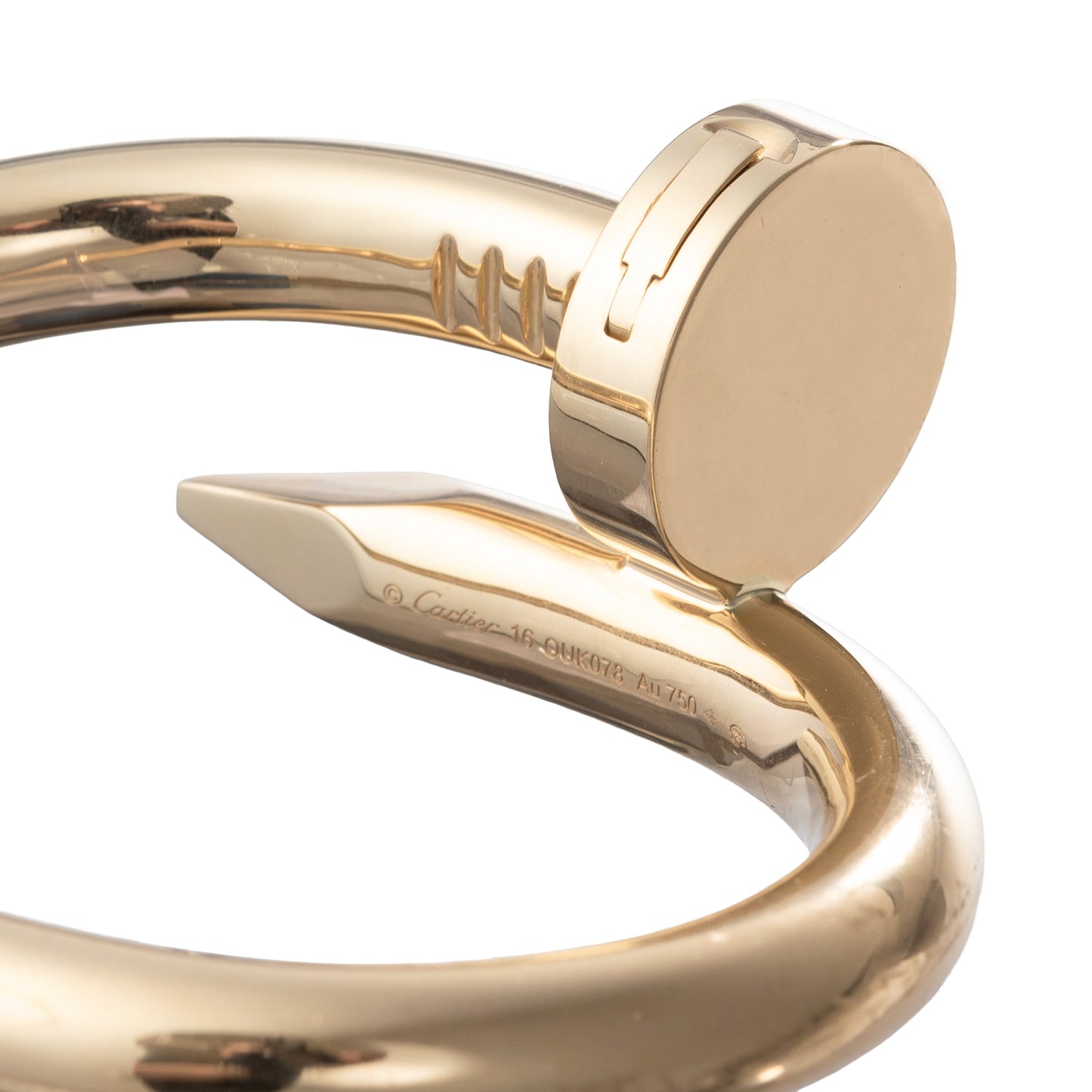 18k Yellow Gold Juste un Clou Extra-Large Bracelet