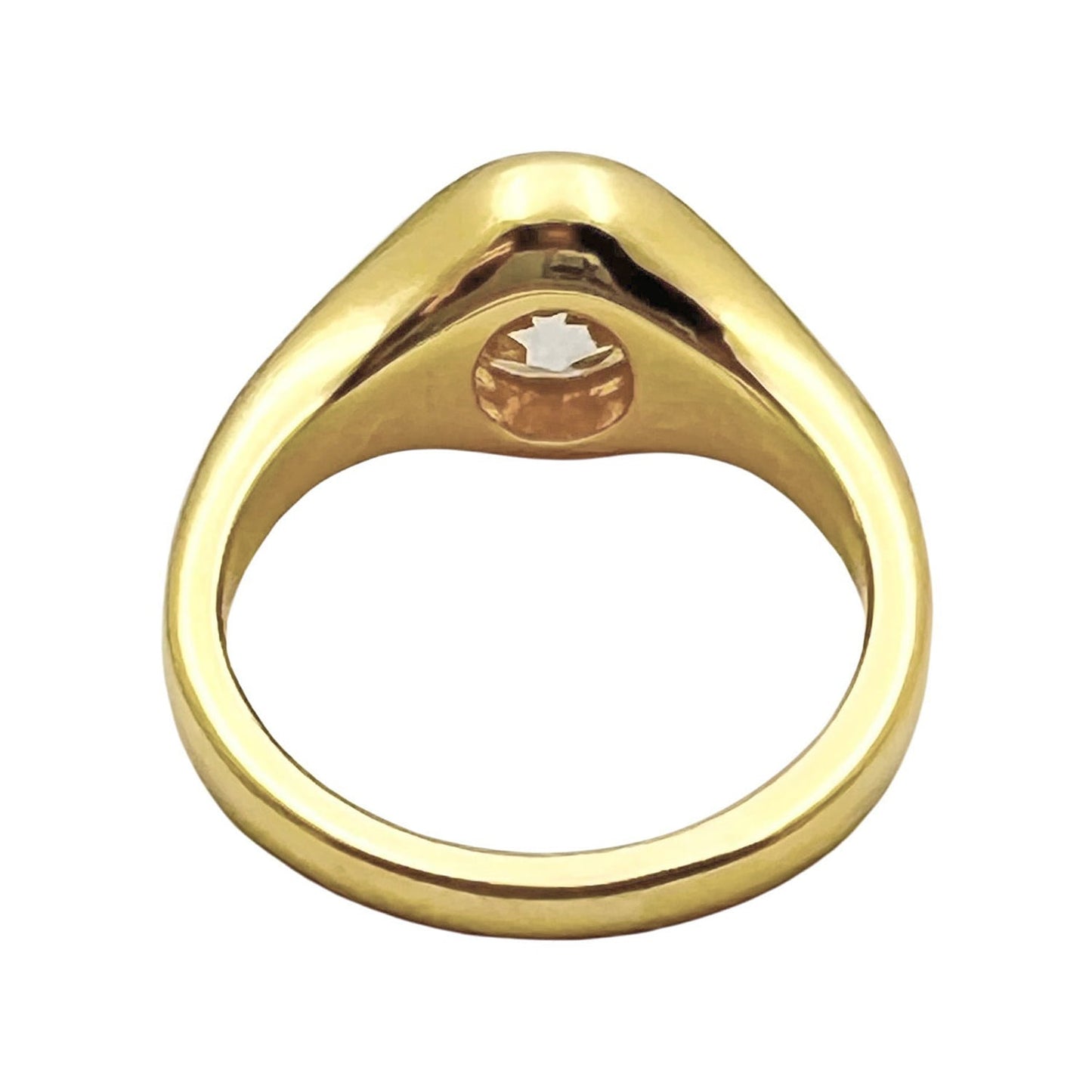 Estate Collection - 1.95ct Old Mine - Cut Diamond Gypsy Ring