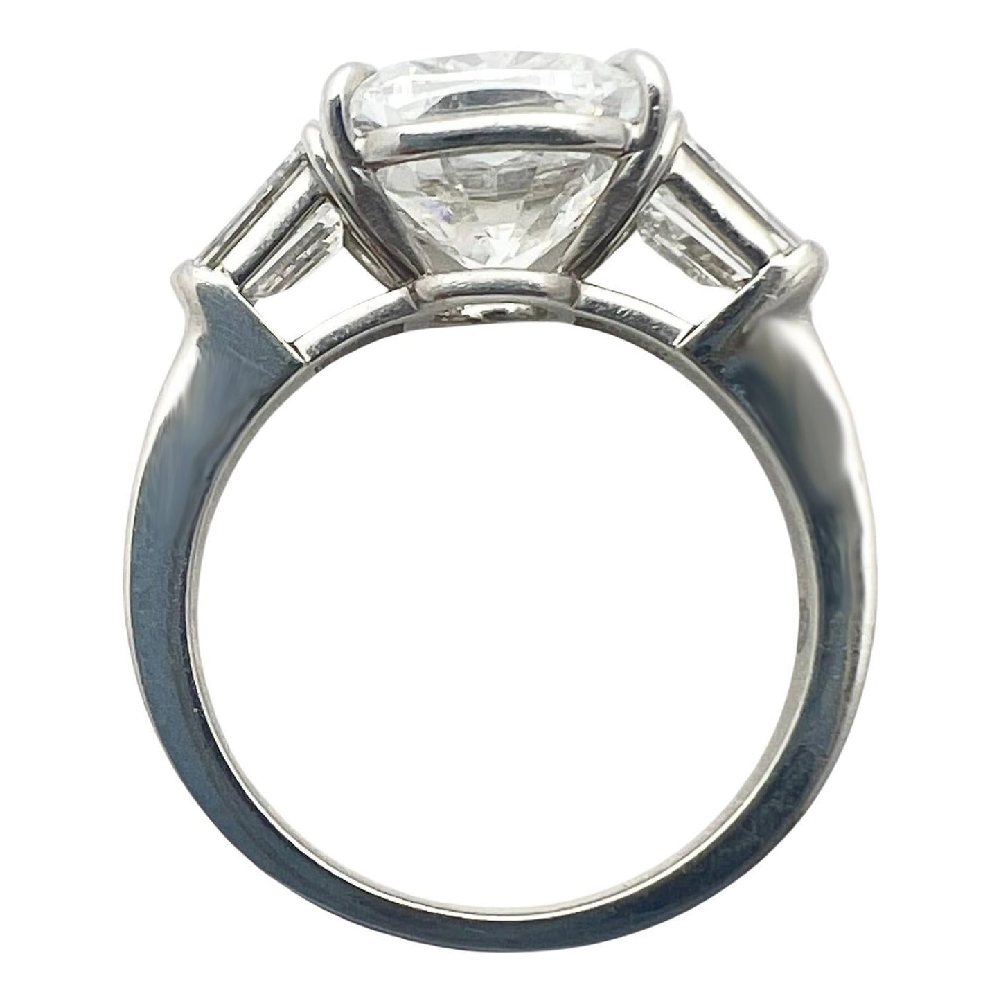 Estate Collection - 4.01ct Cushion Brilliant - Cut Diamond Engagement Ring