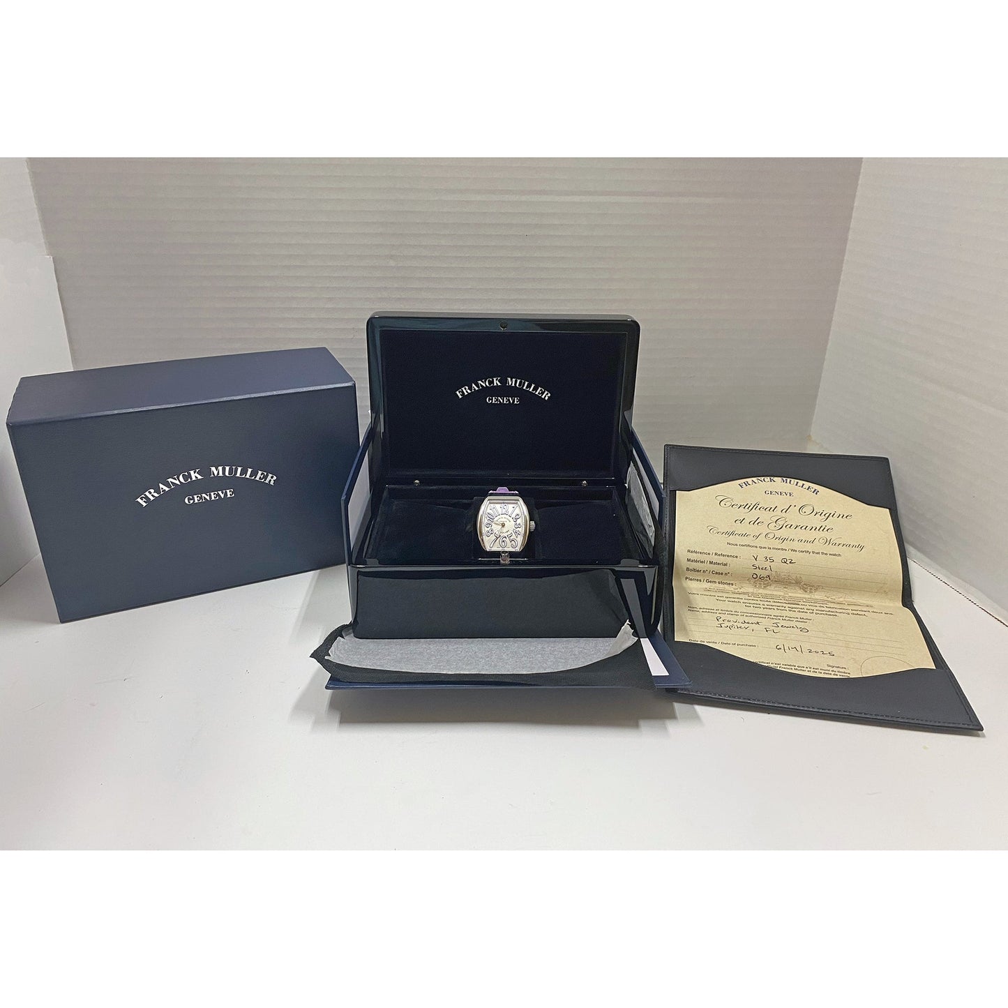 Franck Muller - Vanguard Lady Steel (V 35 QZ AC VL)