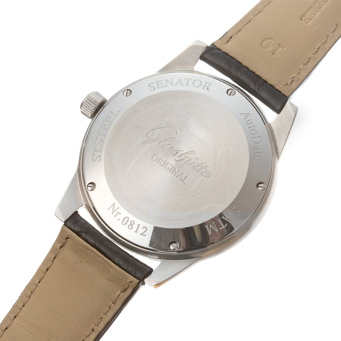 Glashutte Original - Senator Panorama Date Steel (38-42-04-22-04)