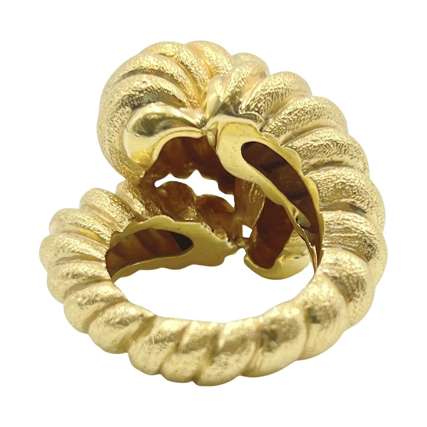 Henry Dunay - 18k Yellow Gold Rope - Twist Knot Cocktail Ring