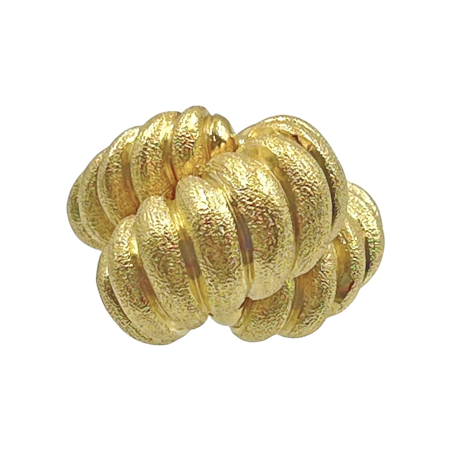 Henry Dunay - 18k Yellow Gold Rope - Twist Knot Cocktail Ring