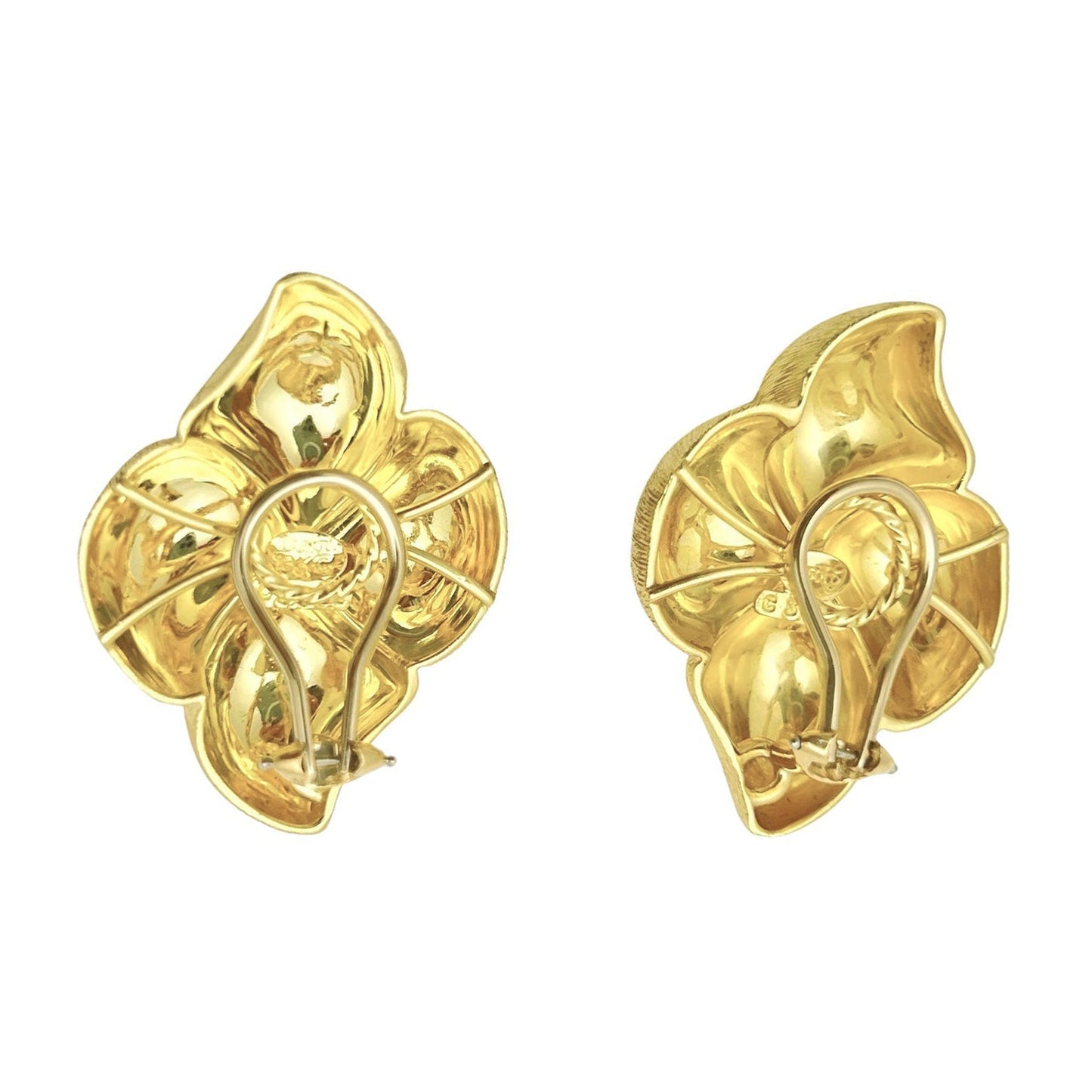 Henry Dunay - 18k Yellow Gold Sabi Quad Knot Earrings