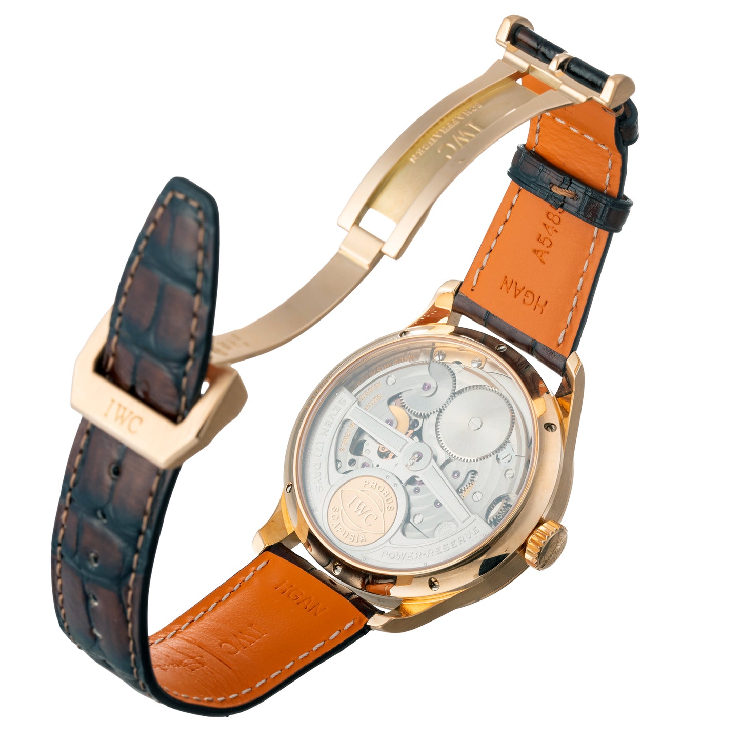 Pre-Owned Portugieser Perpetual Calendar Rose Gold (IW503202)
