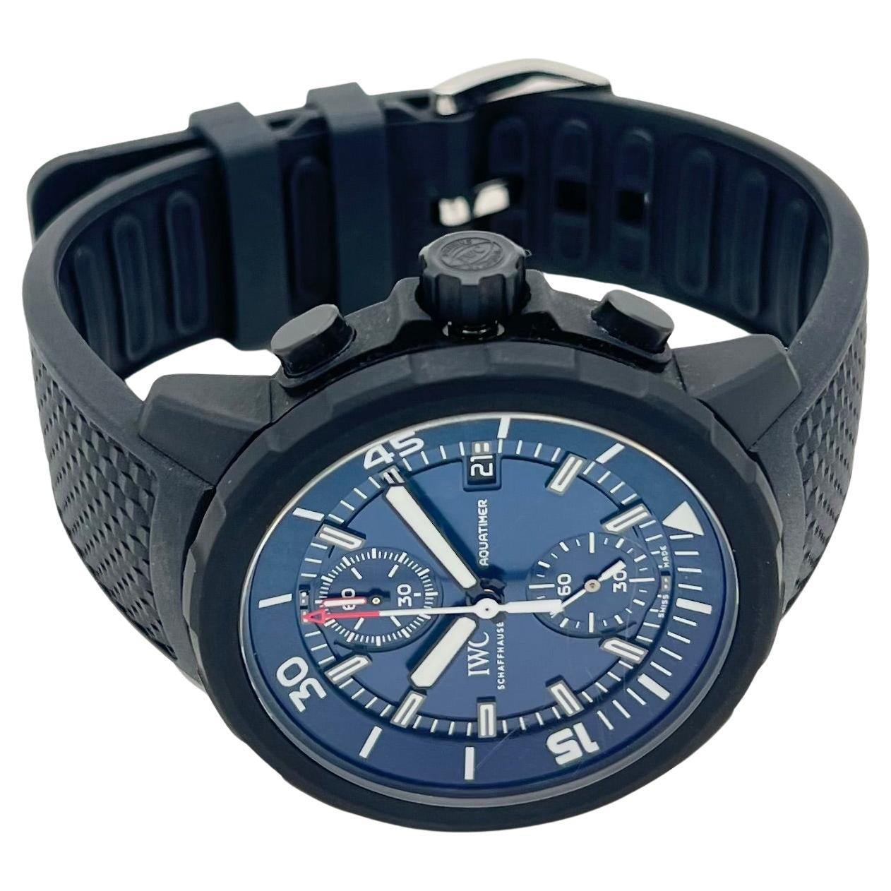 IWC Schaffhausen - Pre - Owned Aquatimer Chronograph "Laureus" (IW379507)
