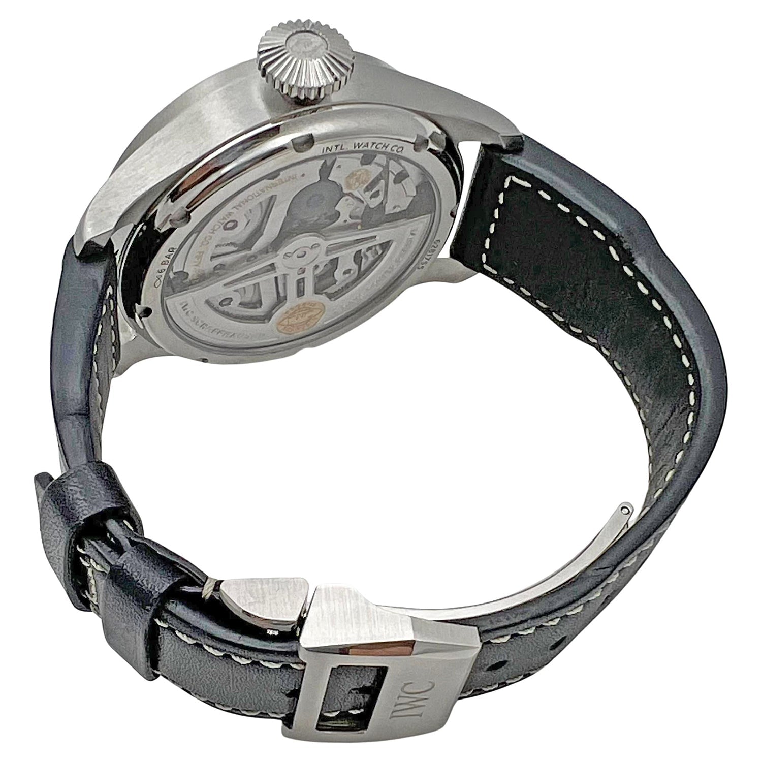 IWC Schaffhausen - Pre - Owned Big Pilot's Watch Perpetual Calendar (IW503605)