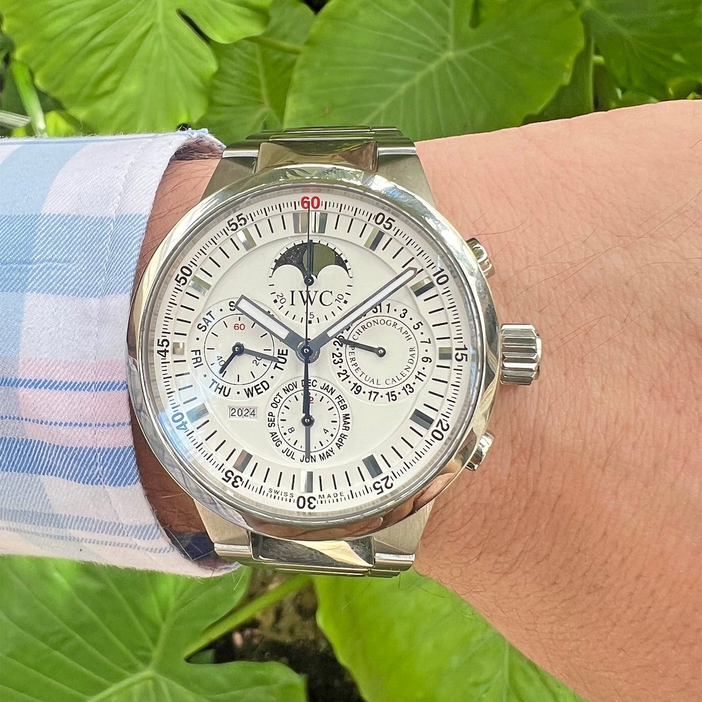 IWC Schaffhausen - Pre - Owned GST Perpetual Calendar Chronograph (IW375619)