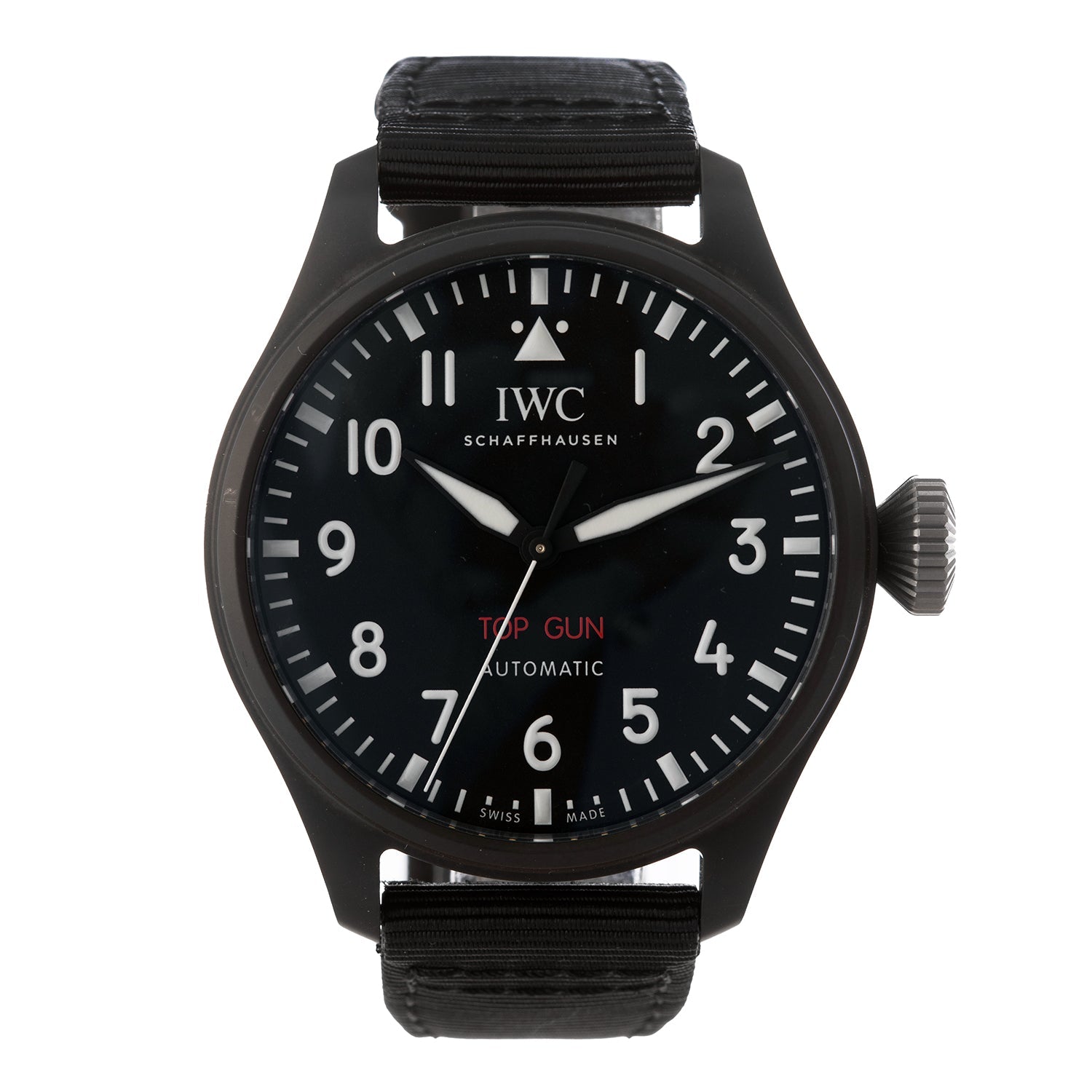 IWC Schaffhausen - Pre - Owned Pilot's Watch 43 TOP GUN Ceramic (IW329801)