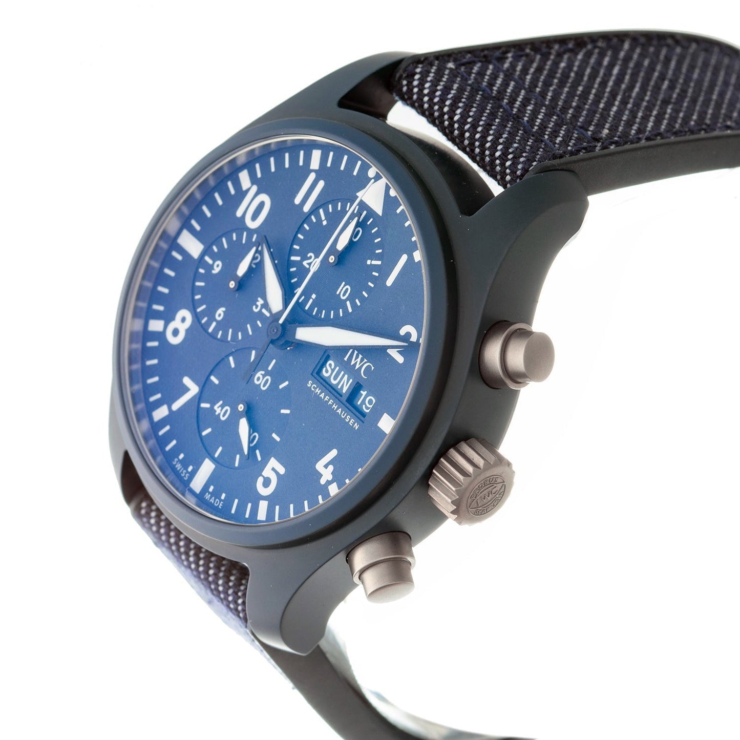 IWC Schaffhausen - Pre - Owned Pilot's Watch Chronograph 41 TOP GUN "Oceana" (IW389404)