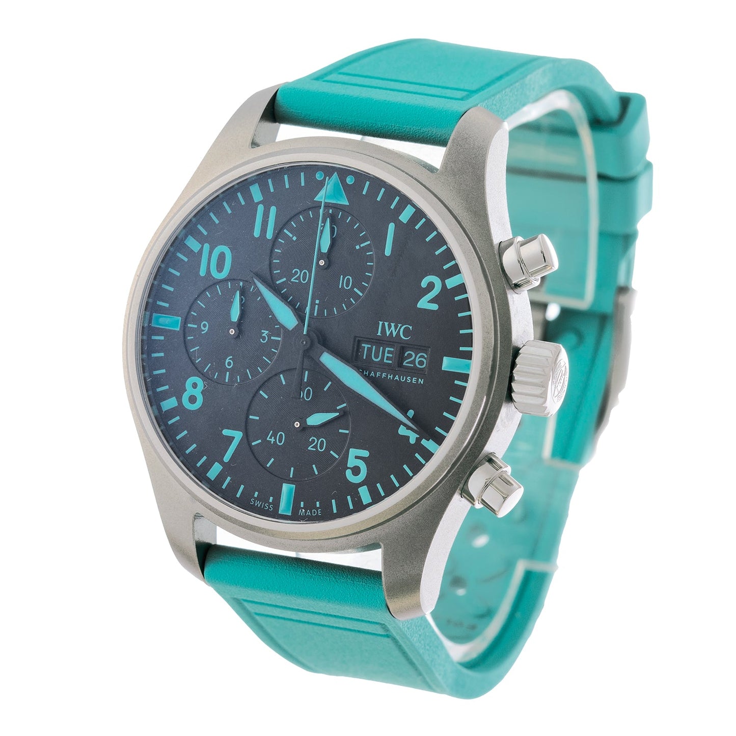 IWC Schaffhausen - Pre - owned Pilot’s Watch Chronograph Mercedes - AMG PETRONAS (IW388108)