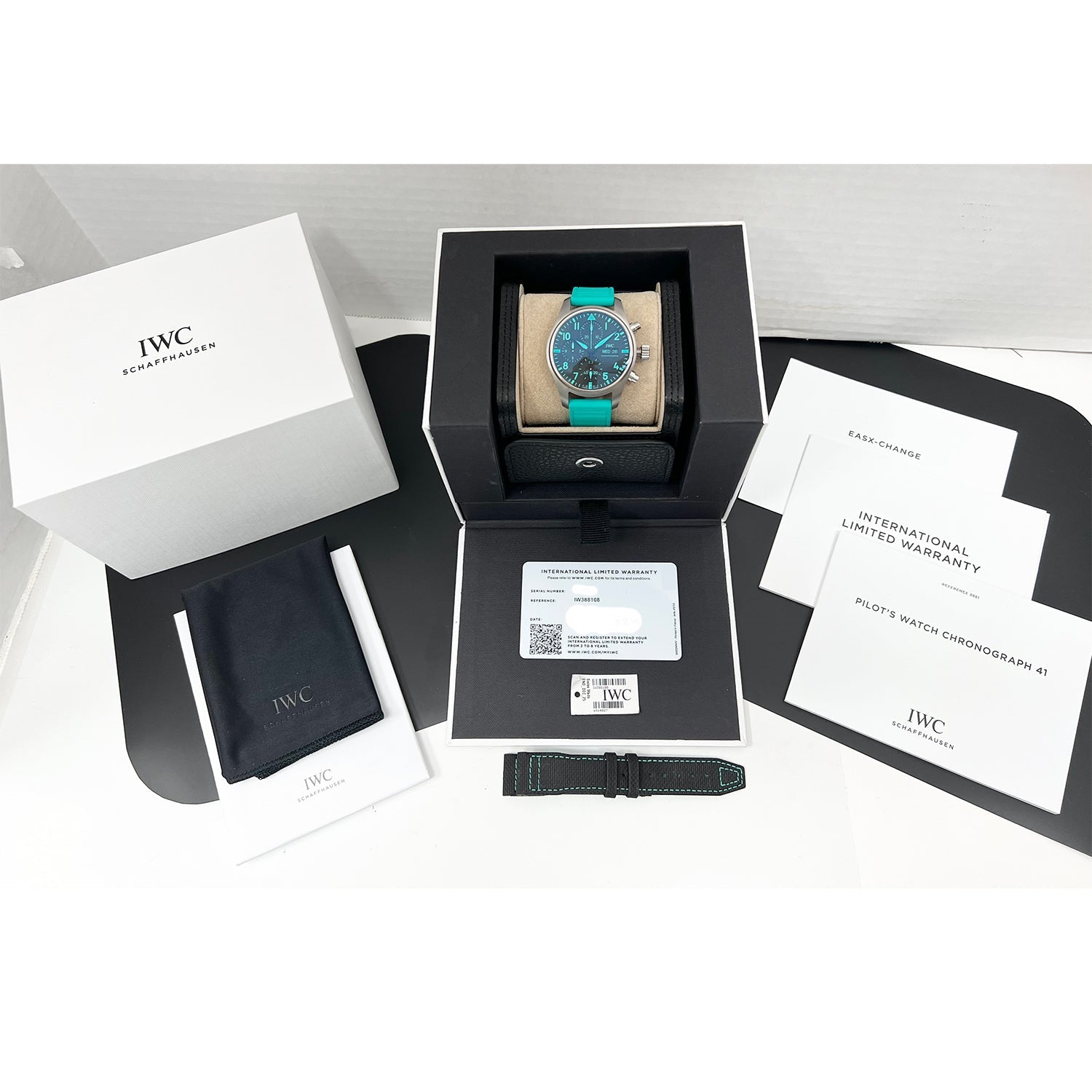 IWC Schaffhausen - Pre - owned Pilot’s Watch Chronograph Mercedes - AMG PETRONAS (IW388108)