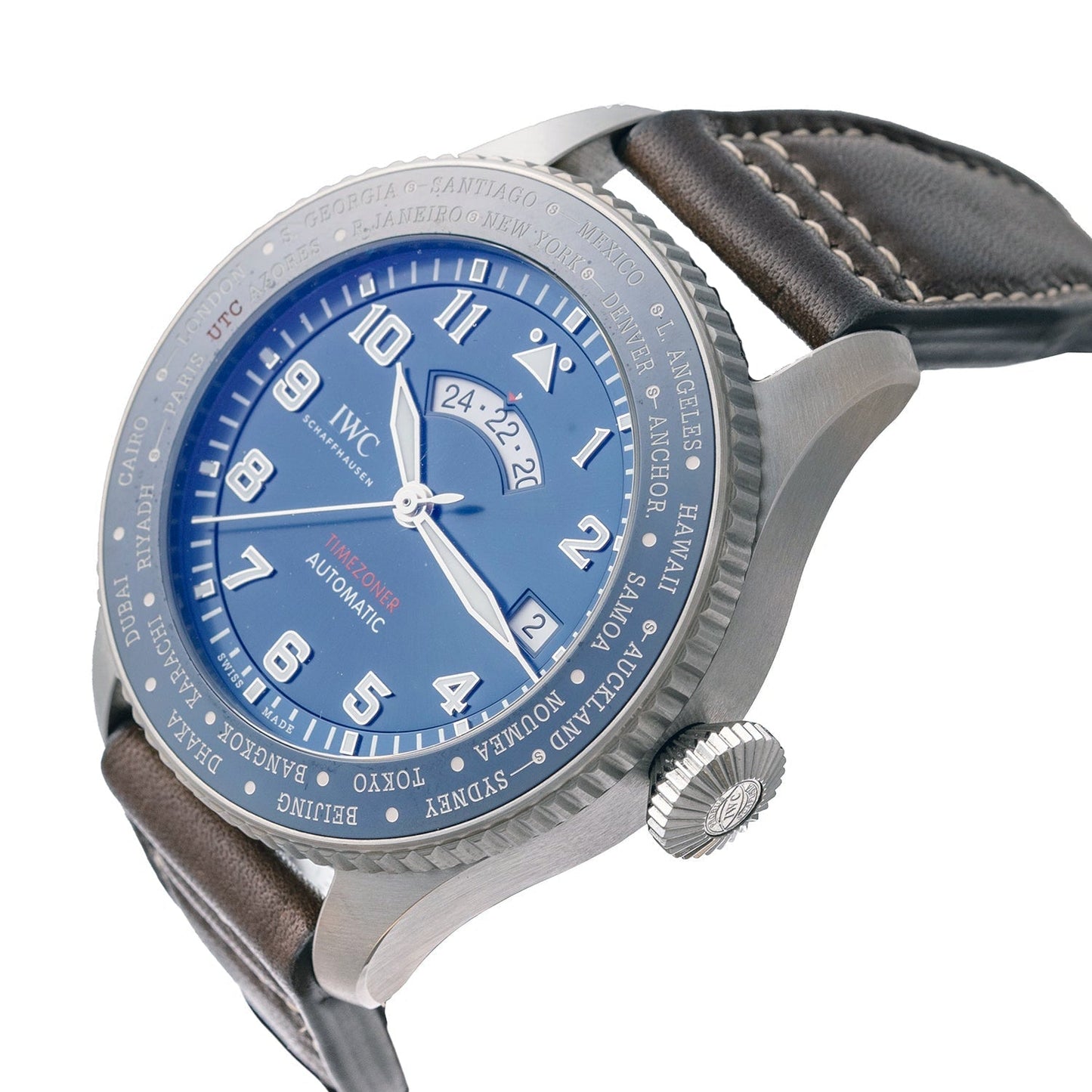 IWC Schaffhausen - Pre - Owned Pilot’s Watch Timezoner “Le Petit Prince” (IW395503)