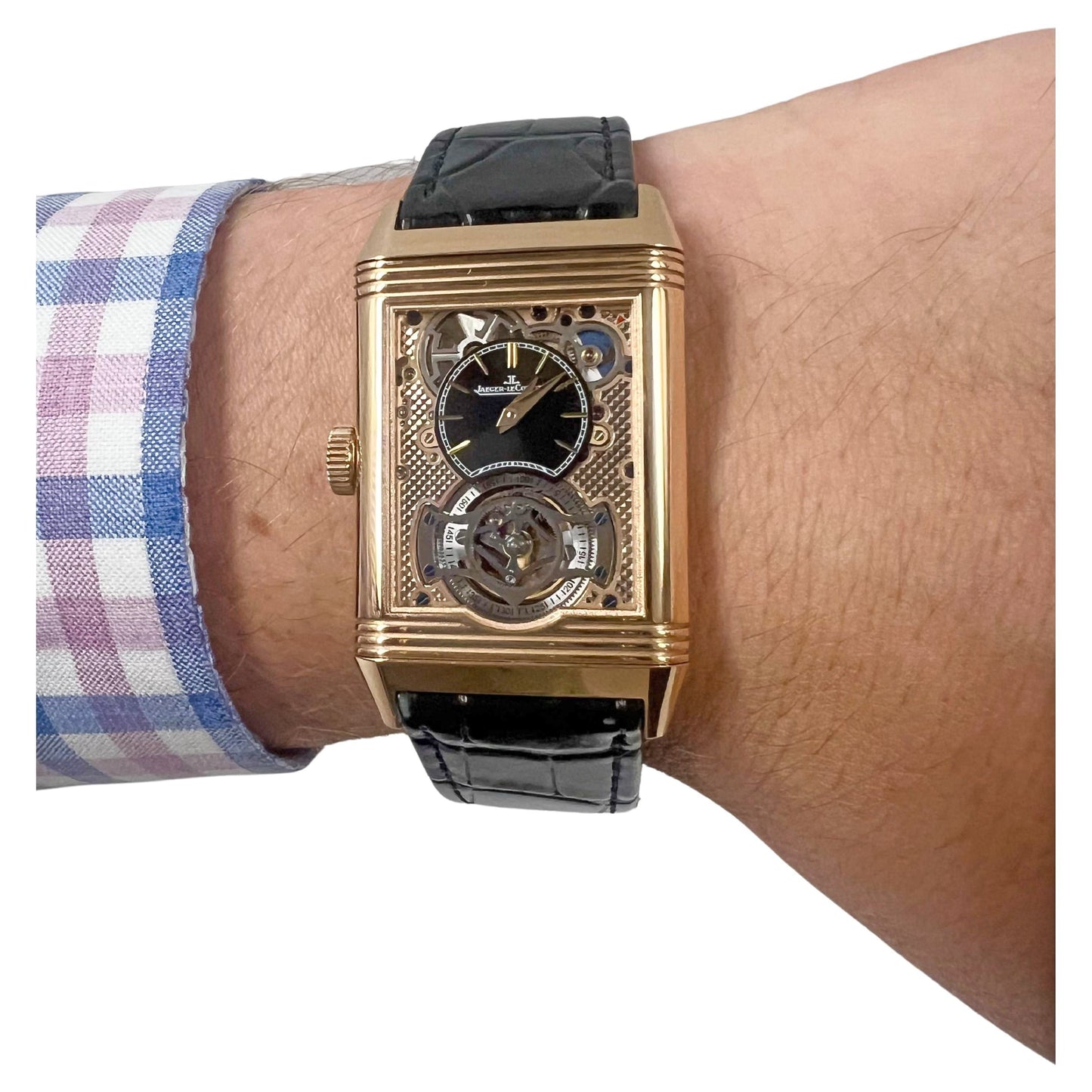 Jaeger - LeCoultre - Pre - Owned Reverso Tribute Duoface Tourbillon (Q392242J)