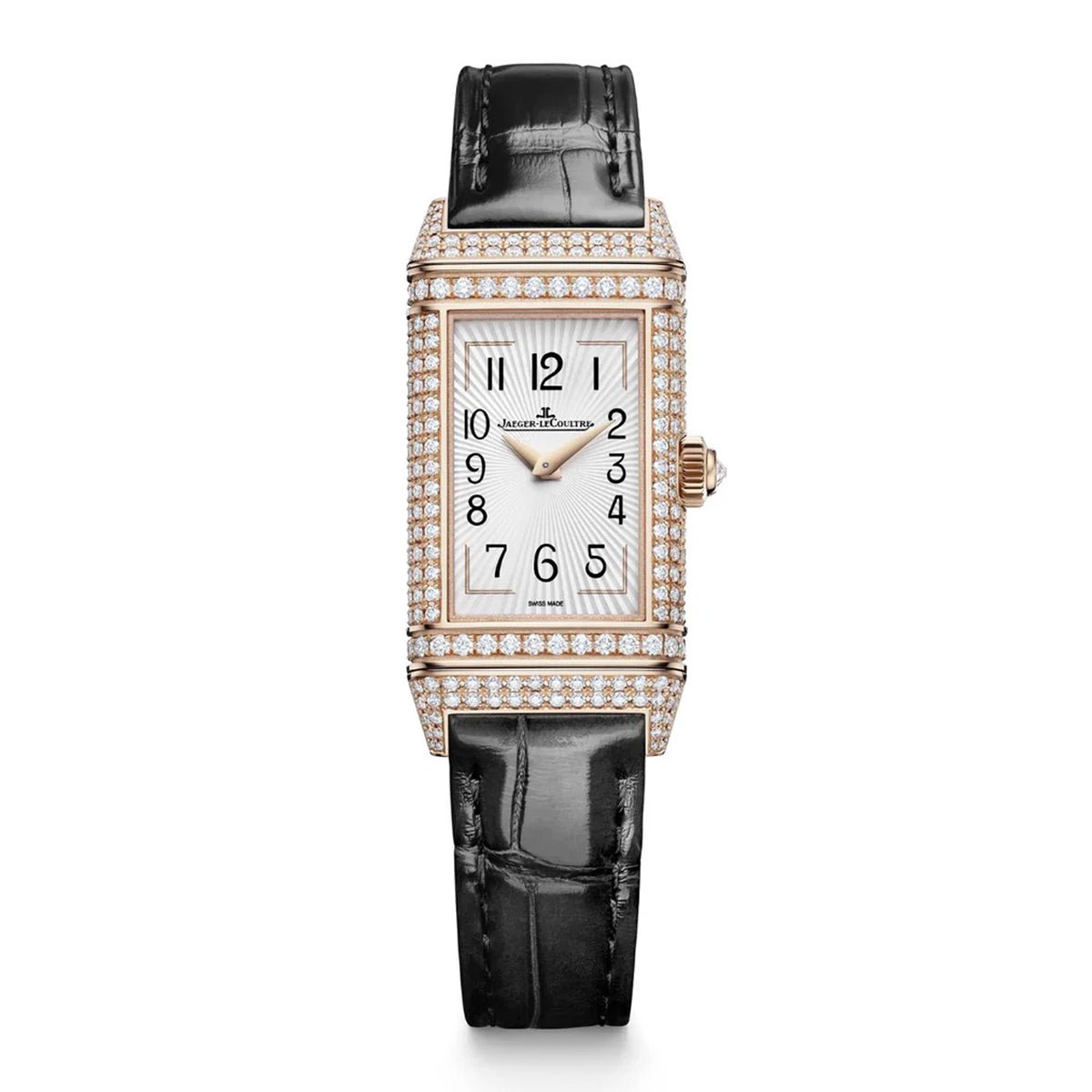 Jaeger-LeCoultre Reverso One Duetto Jewelry Pink Gold Watch