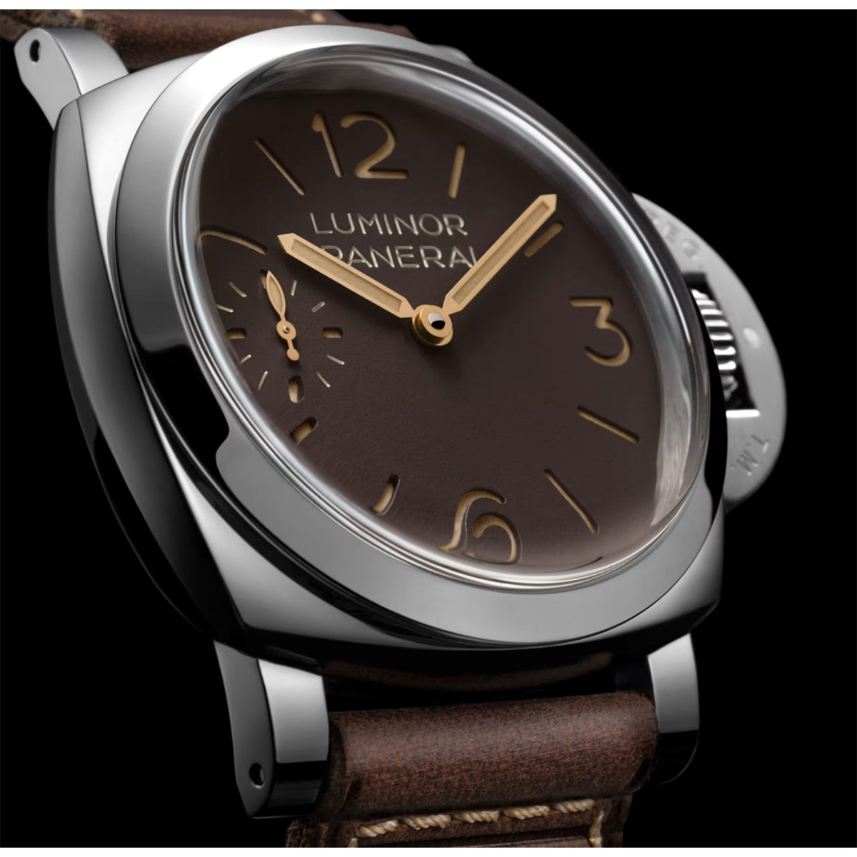 Panerai - Luminor 44mm Brown Dial Steel Watch (PAM01731)
