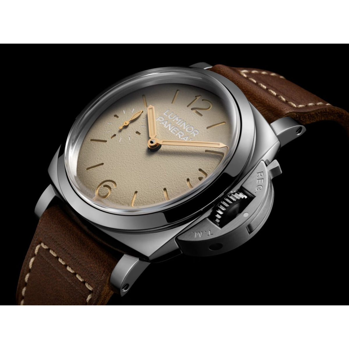 Panerai - Luminor 47mm Ivory Dial Steel Watch (PAM01735)