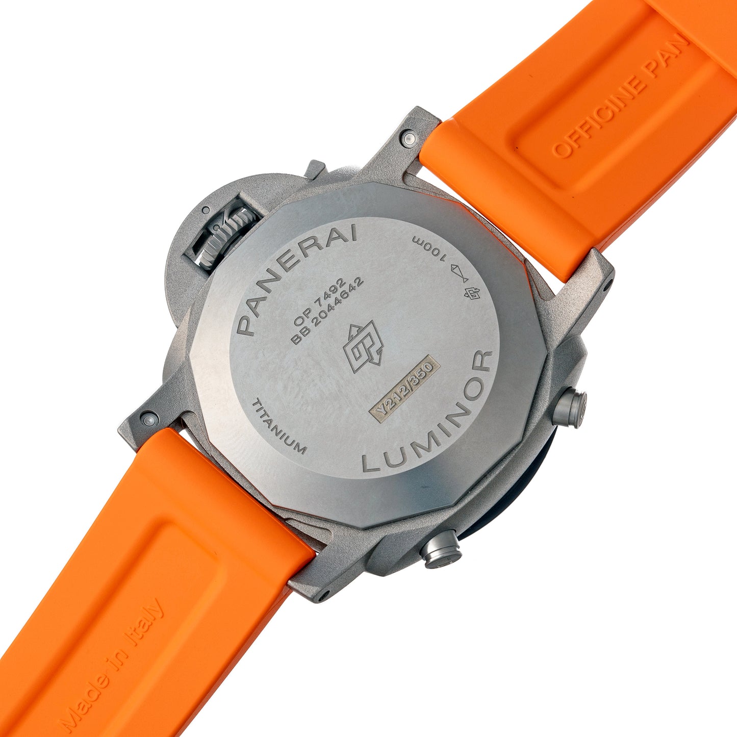Pre-Owned Luminor Chrono Flyback Zebra (PAM01297)