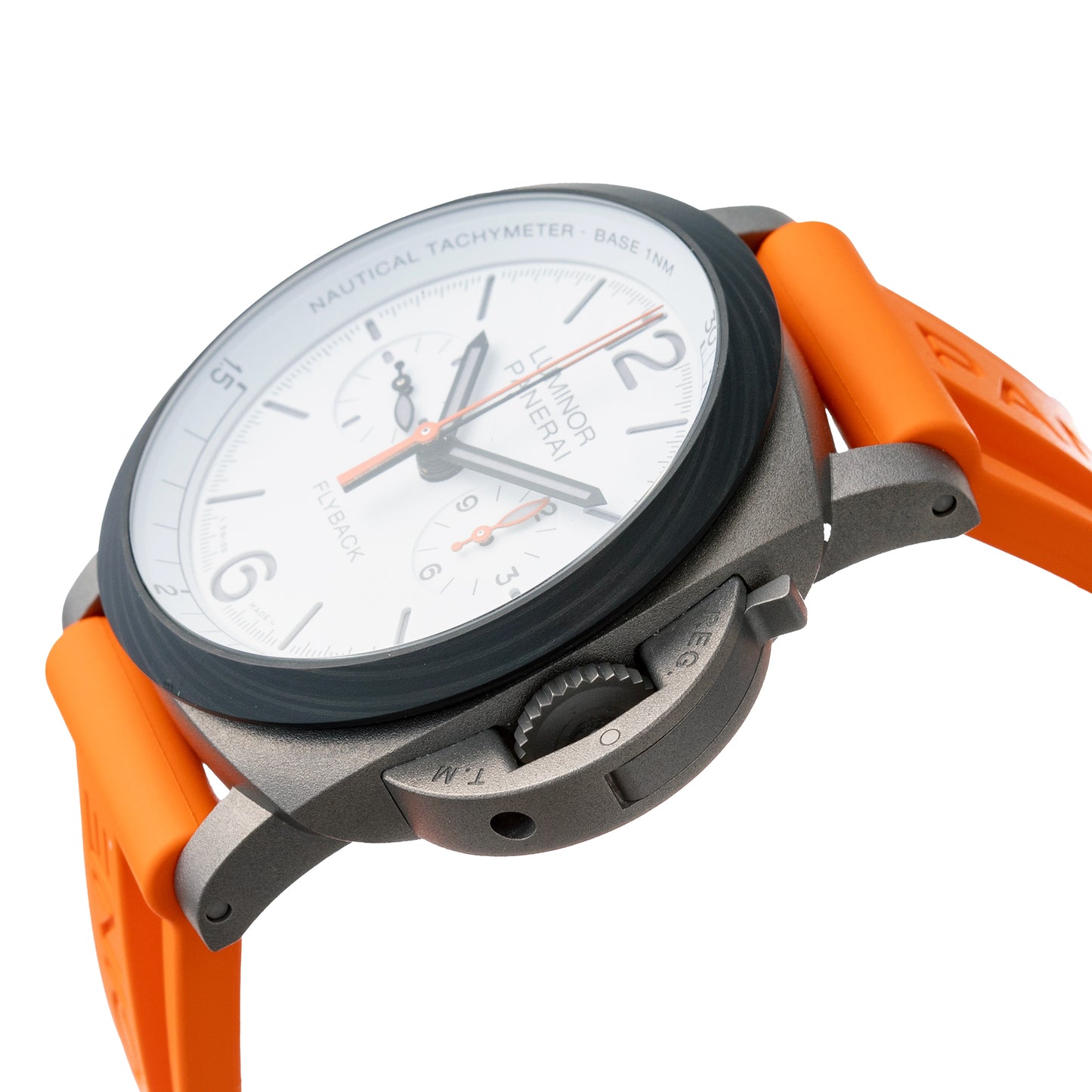 Pre-Owned Luminor Chrono Flyback Zebra (PAM01297)