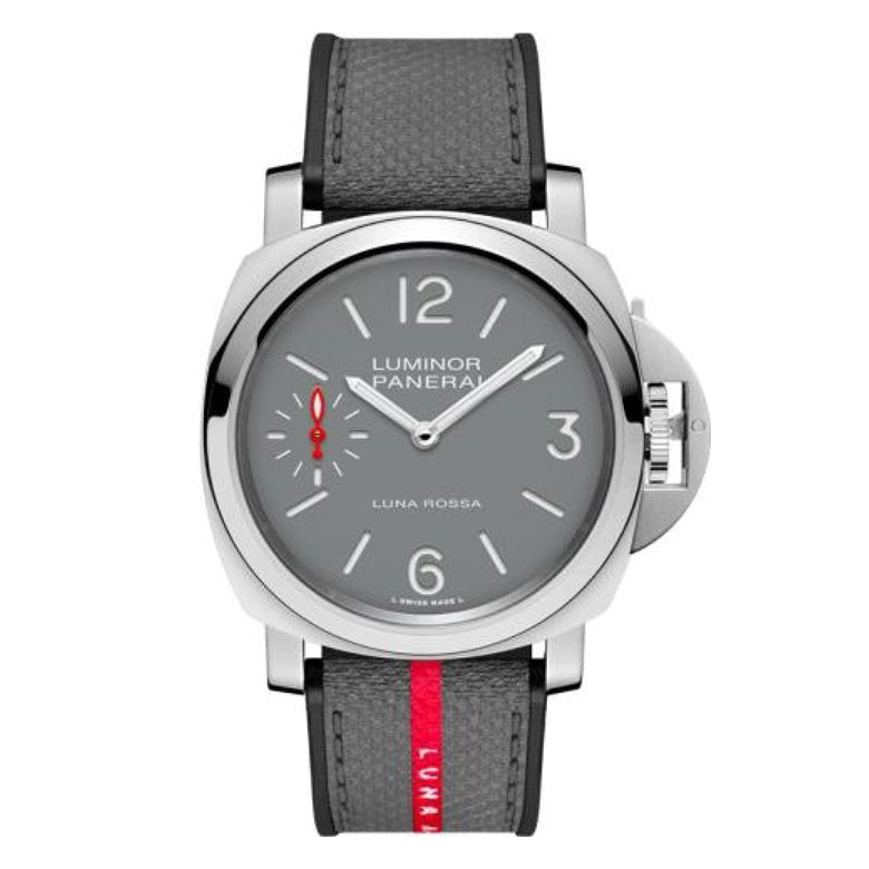 Panerai Luminor Luna Rossa 44mm Gray Dial Watch PAM01653