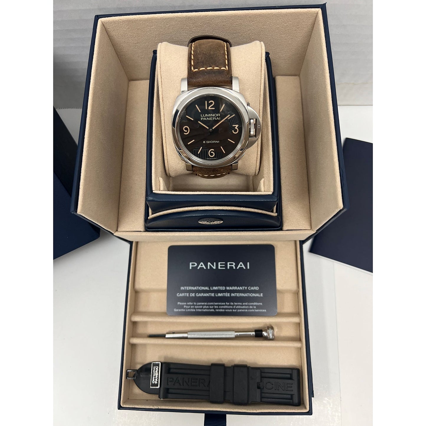 Panerai - Pre - Owned Luminor 8 Giorni 44mm Steel (PAM00914)