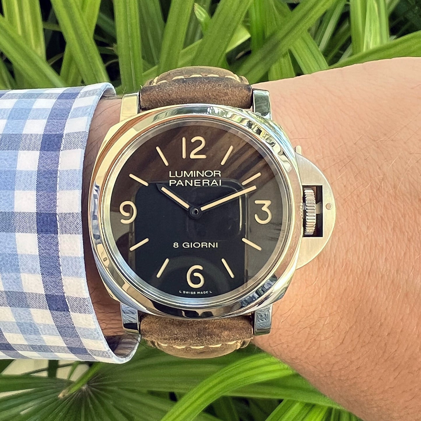 Panerai - Pre - Owned Luminor 8 Giorni 44mm Steel (PAM00914)