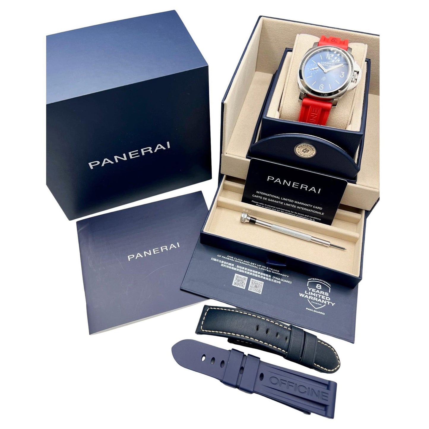 Panerai - Pre - Owned Luminor Logo 44mm Steel (PAM01085)