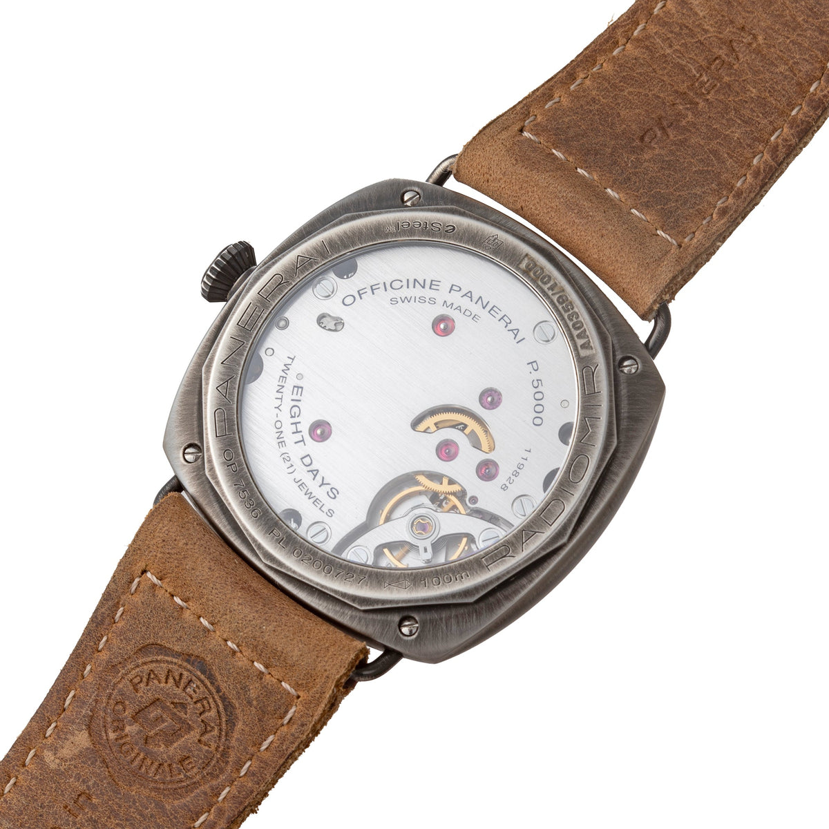 Panerai - Pre-Owned Radiomir California 45mm Green Dial Watch (PAM01349)