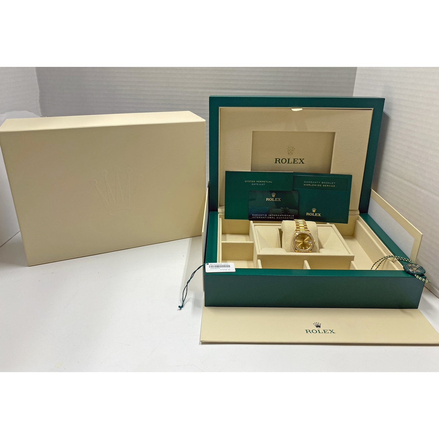 Rolex - Datejust 31 Yellow Gold Diamond Bezel (278288RBR)