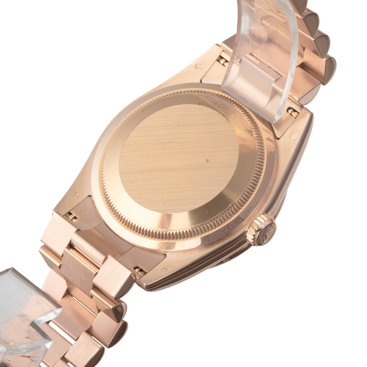 Day-Date 36 White Dial Everose Gold Watch (118235)
