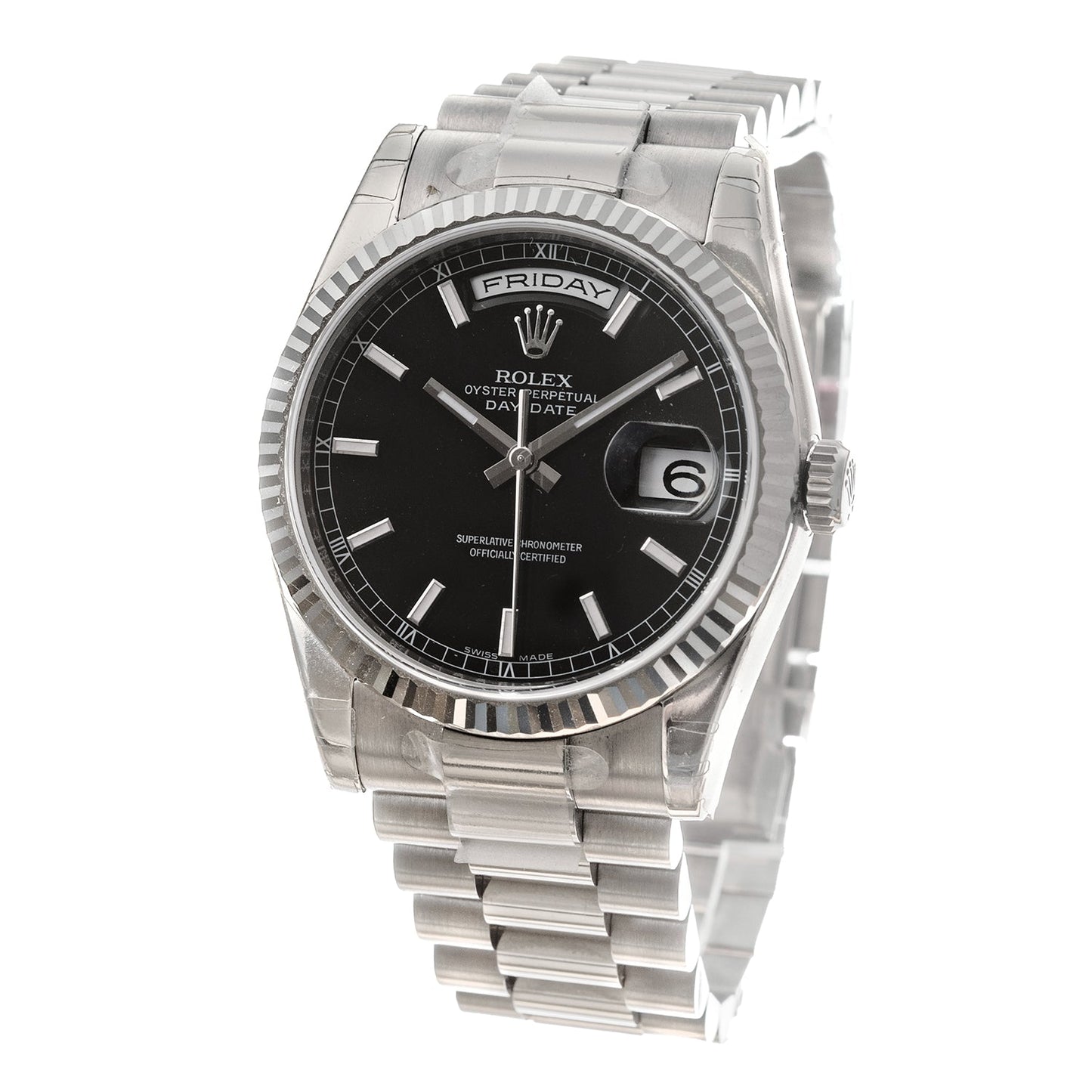 Rolex - Day-Date 36 White Gold (118239)