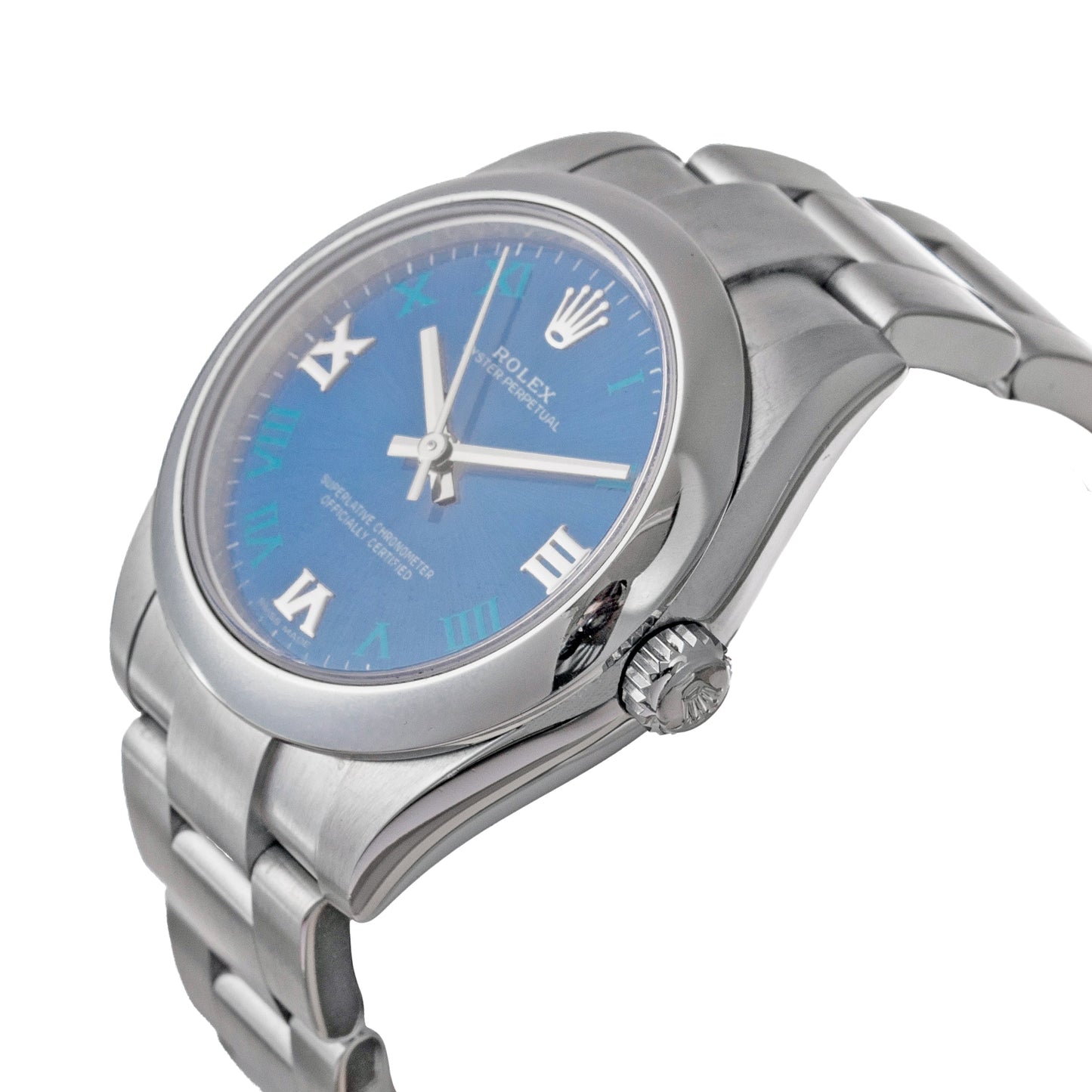 Rolex - Rolex Oyster Perpetual 31 Blue Roman Numerals (117200)