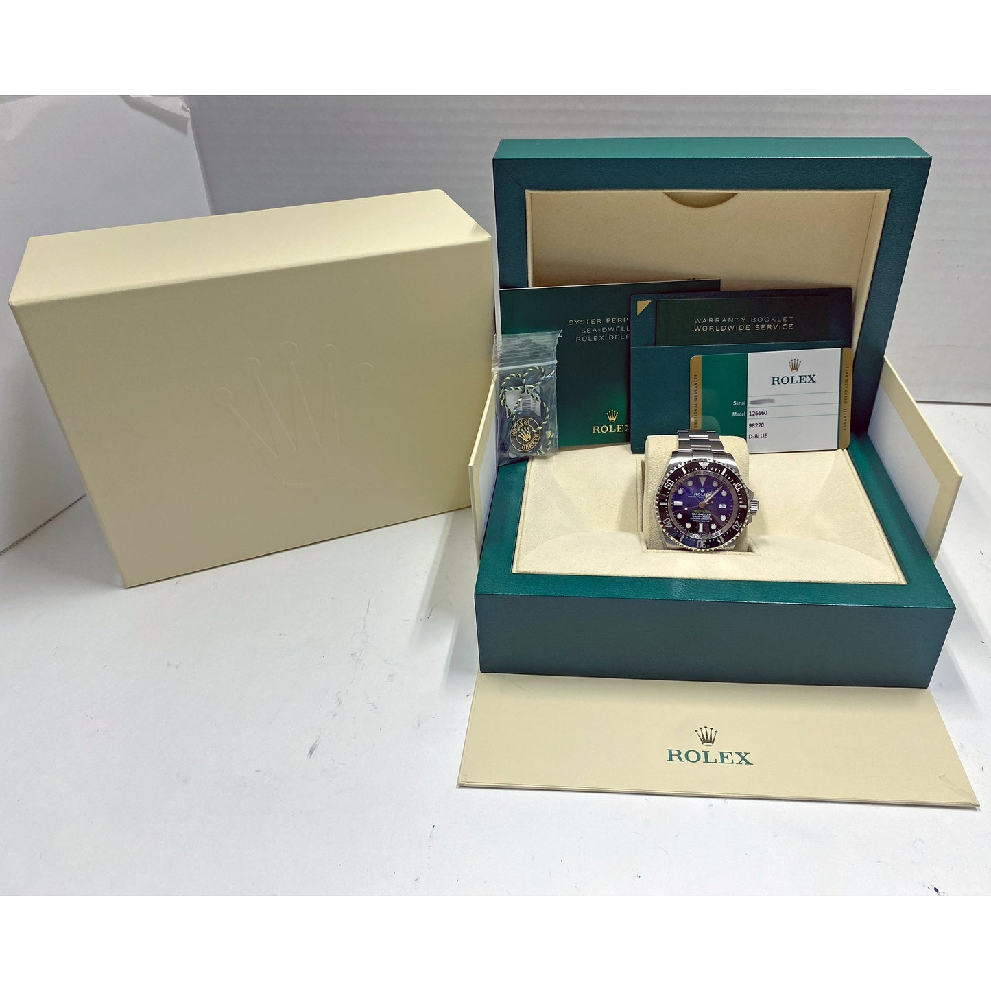 Rolex - Sea - Dweller Deepsea D - Blue Oystersteel (126660)