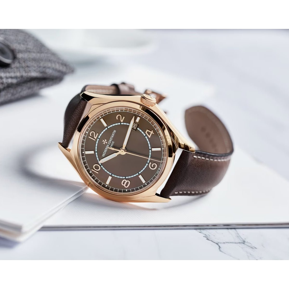 Vacheron Constantin - Fiftysix Self - Winding Brown Dial Pink Gold (4600E/000R - B576)