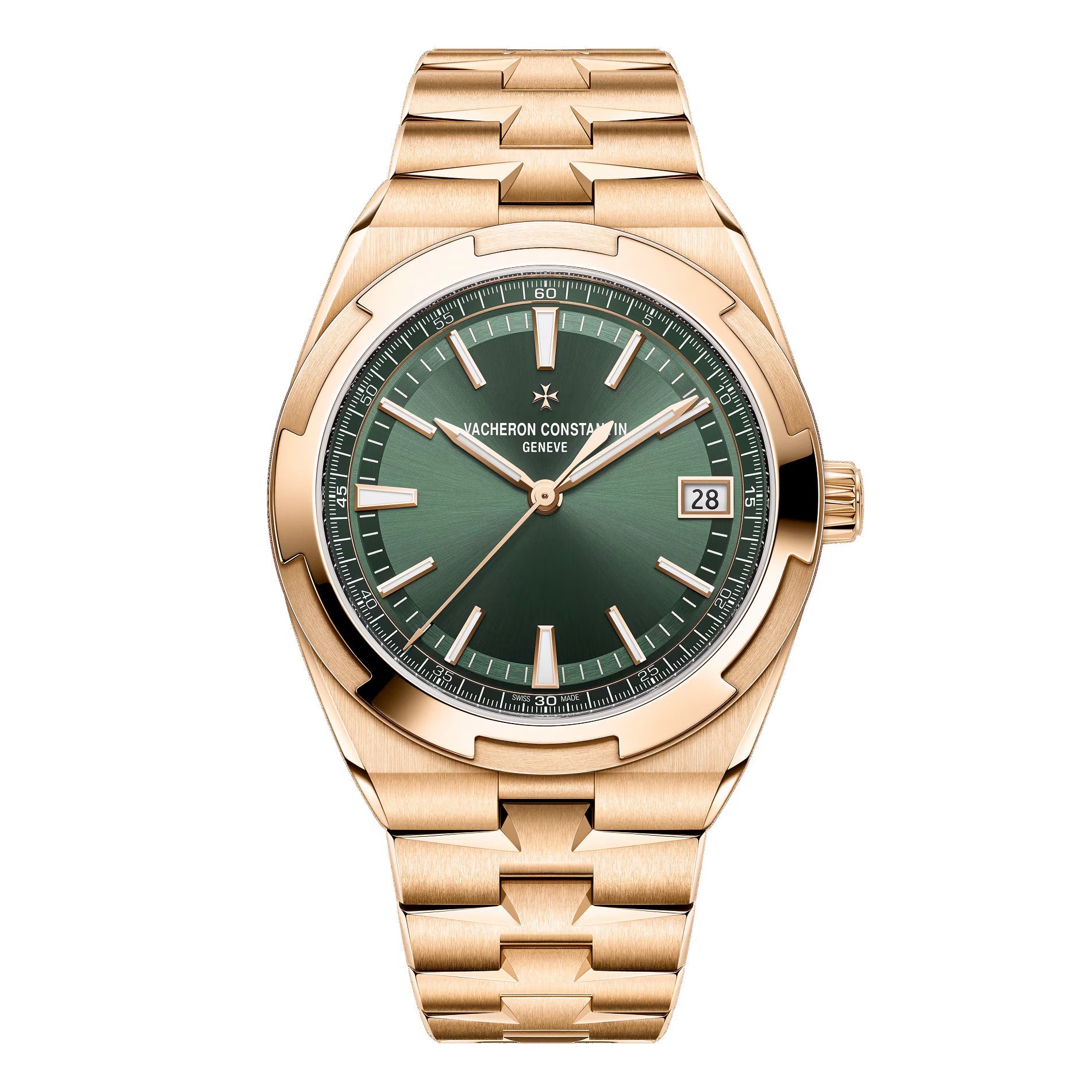Vacheron Constantin Overseas Pink Gold Green Dial 4520V/210R-B967