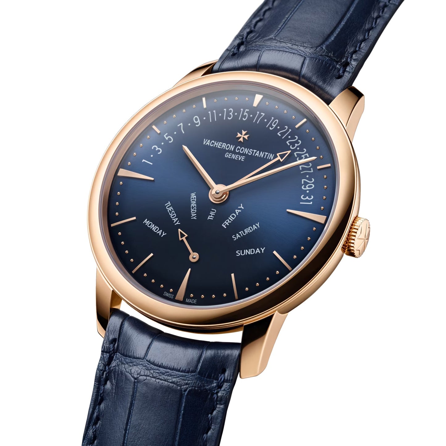 Vacheron Constantin - Patrimony Retrograde Day - Date Pink Gold (4000U/000R - B516)