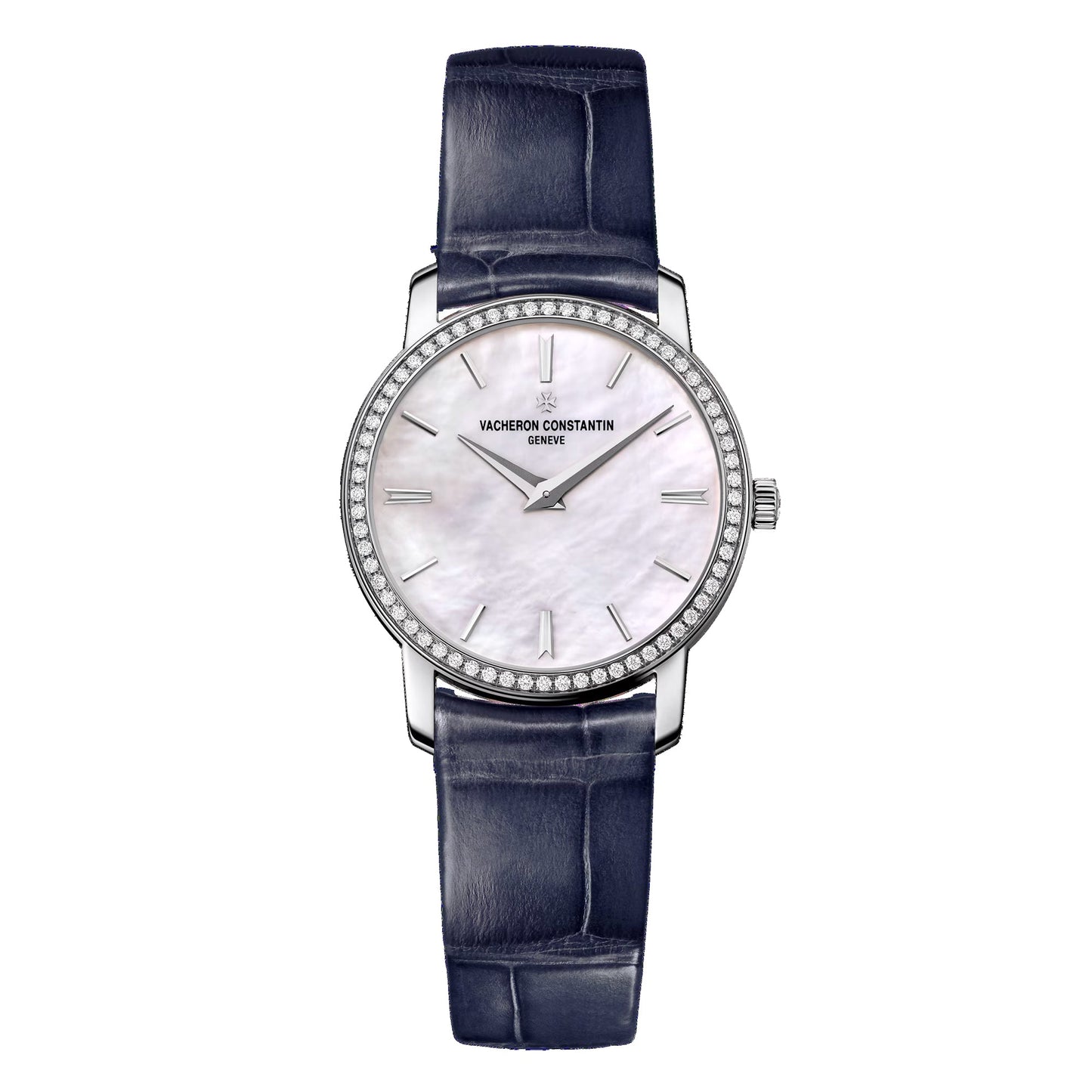 Vacheron Constantin - Traditionnelle Quartz White Gold Diamonds 30mm (25558/000G - B157)