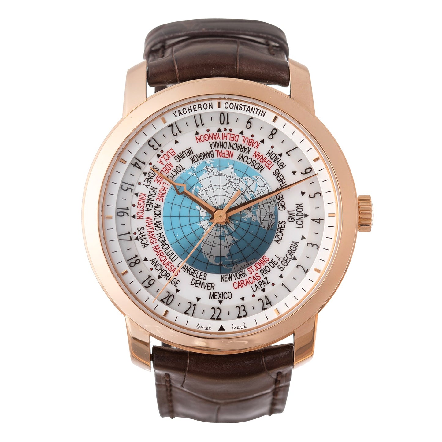 Vacheron Constantin - Traditionnelle World Time Rose Gold (86060/000R - 9640)