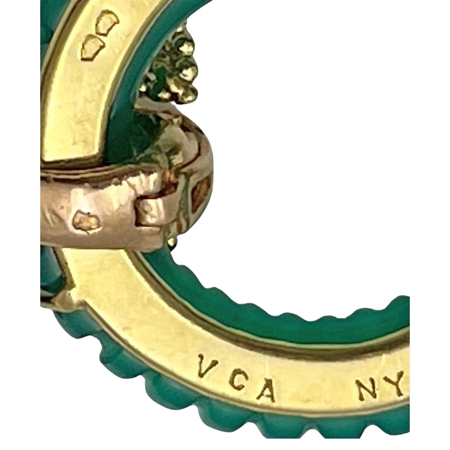 Van Cleef & Arpels - 1970s Chrysoprase Onyx Diamond Convertible Necklace/Bracelet