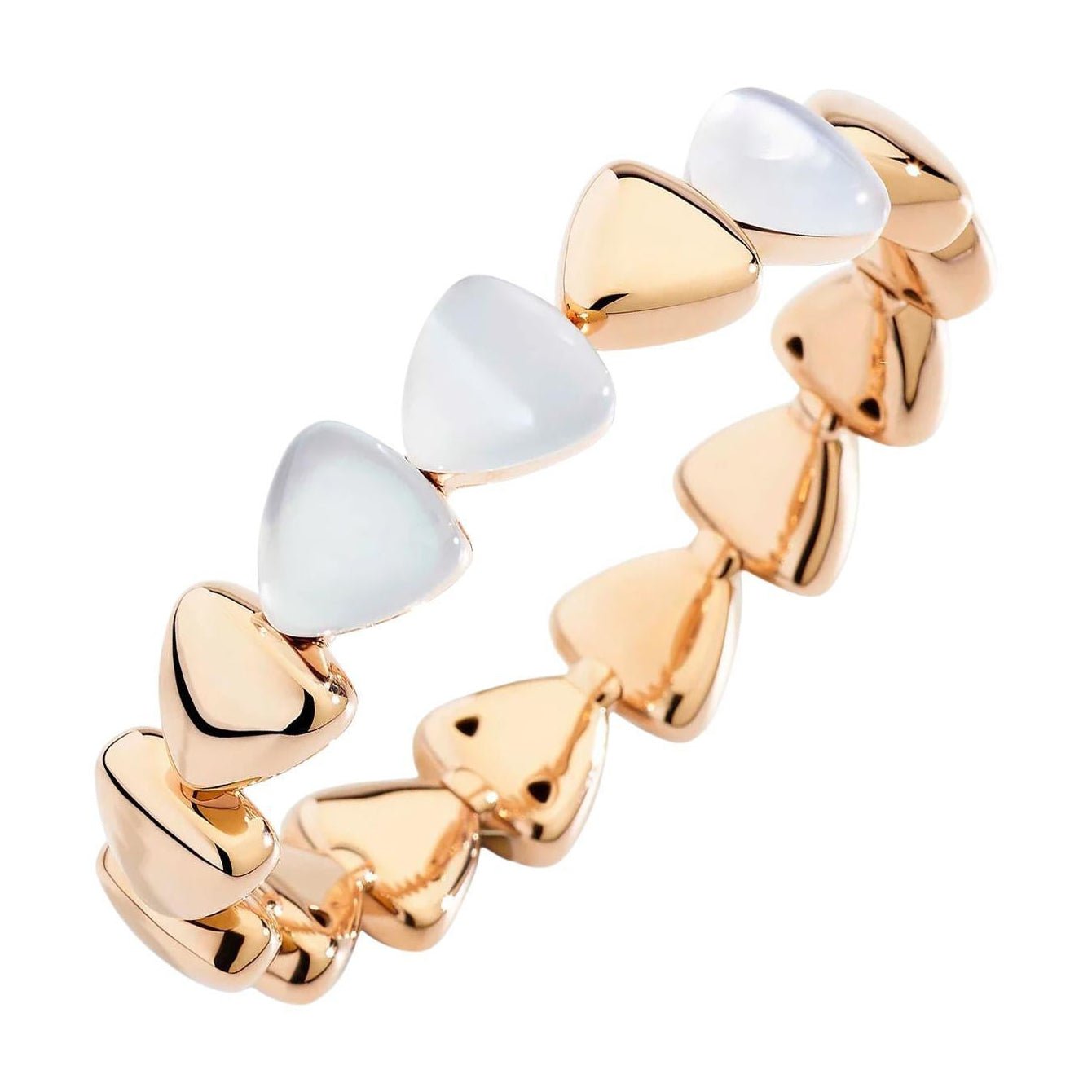 Vhernier - 18k Rose Gold Mother - of - Pearl Midi Freccia Bracelet