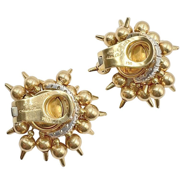 Aletto Brothers - 18k Yellow Gold Diamond Niagara Earrings