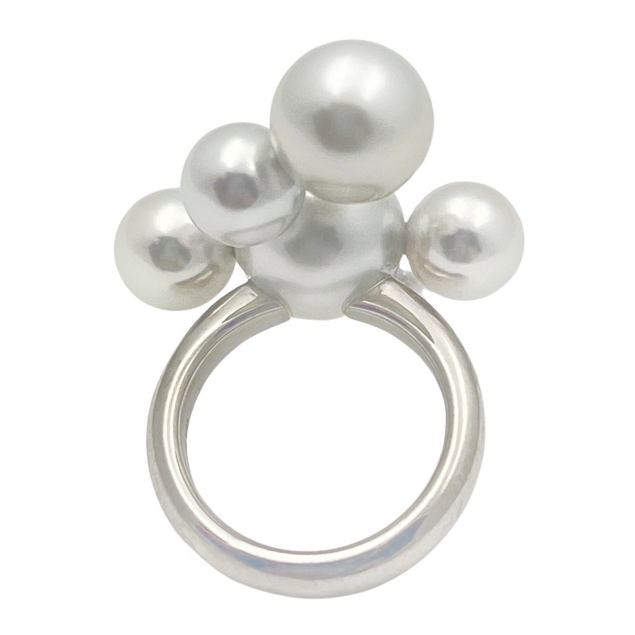 Assael - South Sea & Akoya Pearl Bubble Cocktail Ring