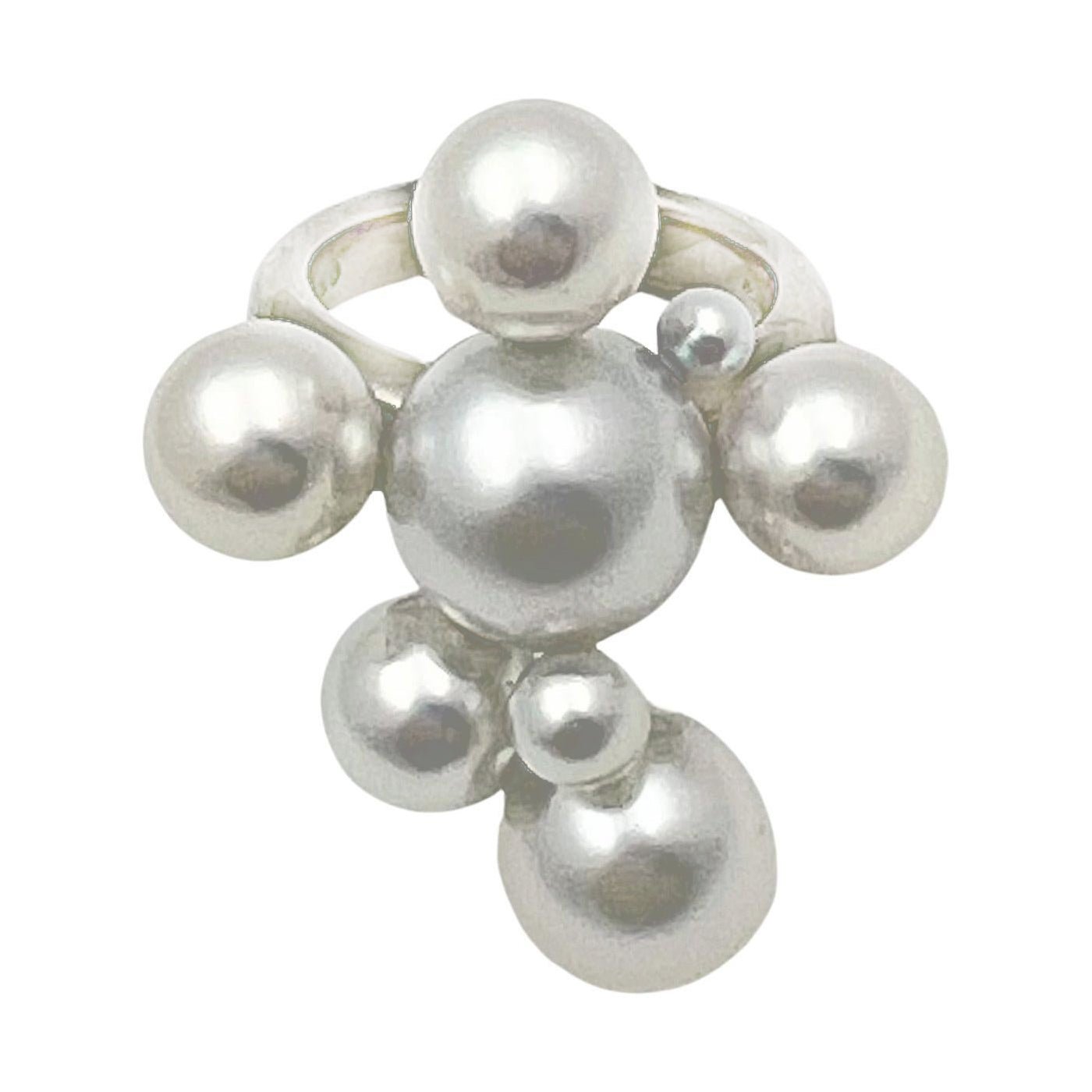 Assael - South Sea & Akoya Pearl Bubble Cocktail Ring