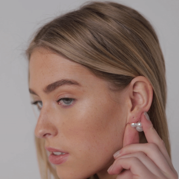 Assael - South Sea & Akoya Pearl Two-Piece Earrings