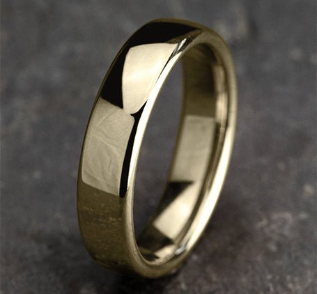 Benchmark - 18k Yellow Gold Comfort Fit Wedding Band (5.5mm)